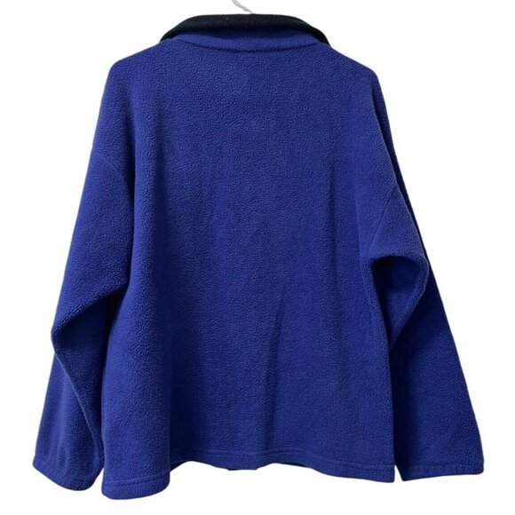 Vail Full Zip Fleece Jacket Size Medium Outdoor Preppy Hiking Vacation‎ Travel - Picture 2 of 14